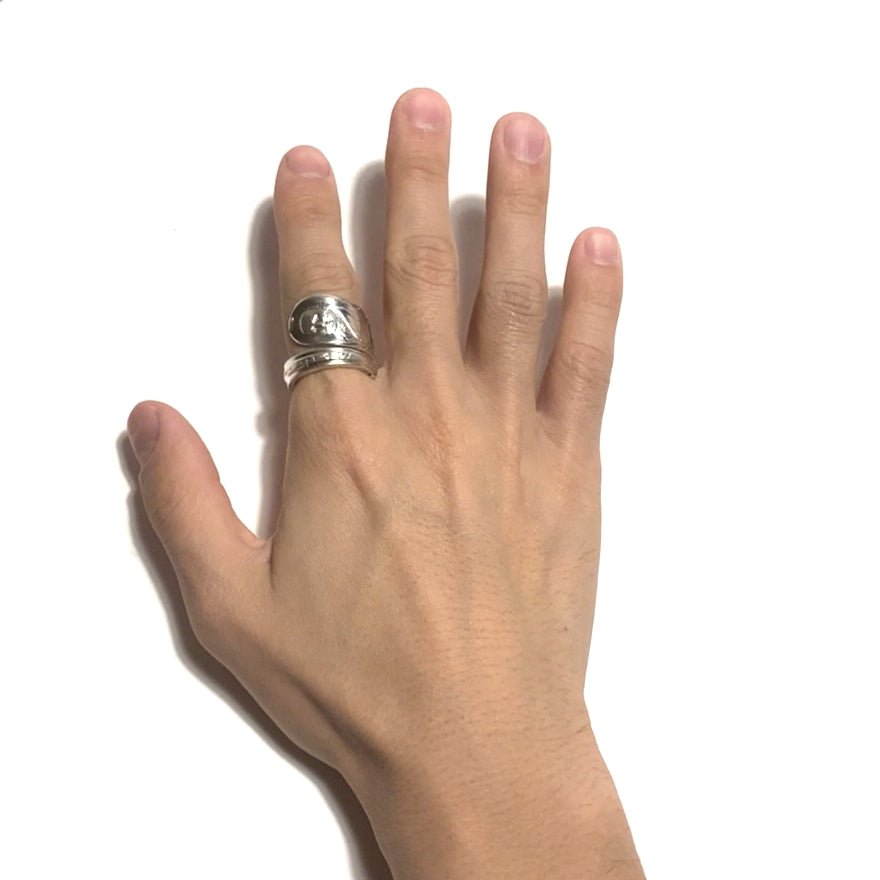 President Spoon Ring No. 3966 20号 John Quincy Adams