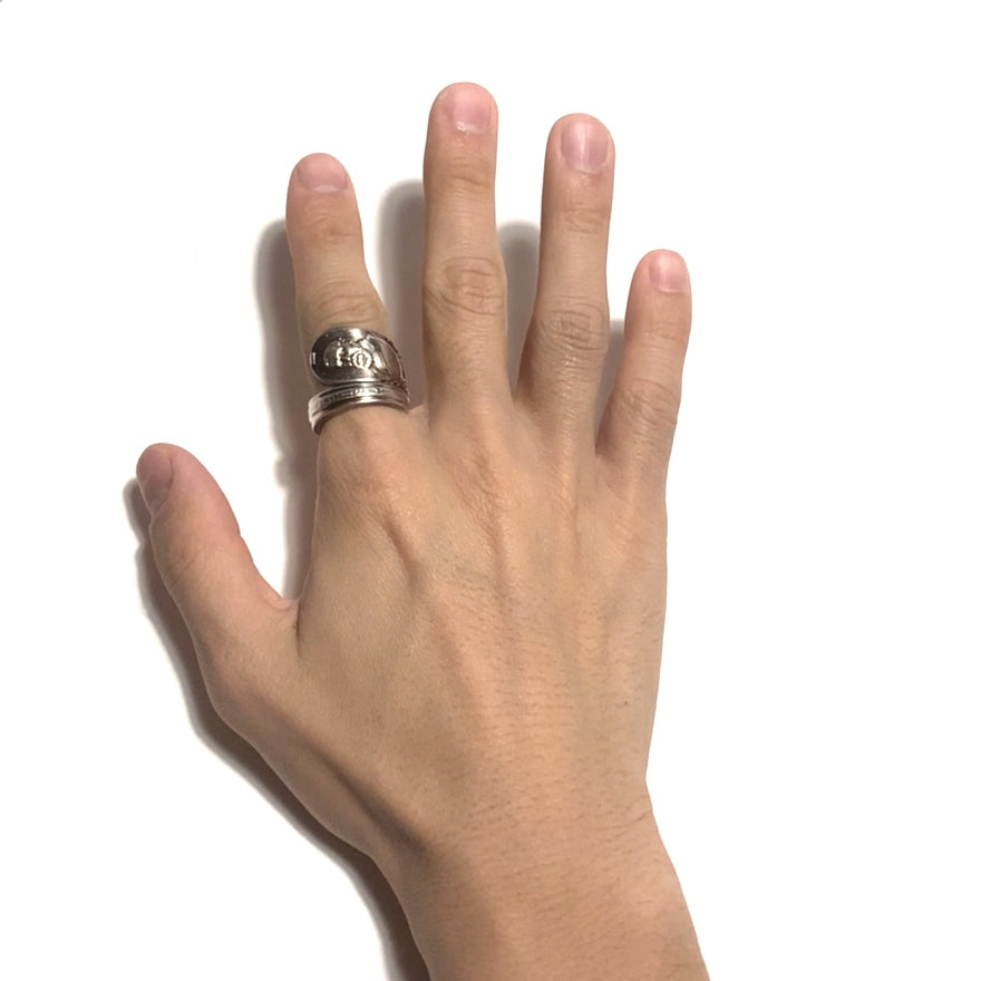 President Spoon Ring No. 3967 19号 Benjamin Harrison