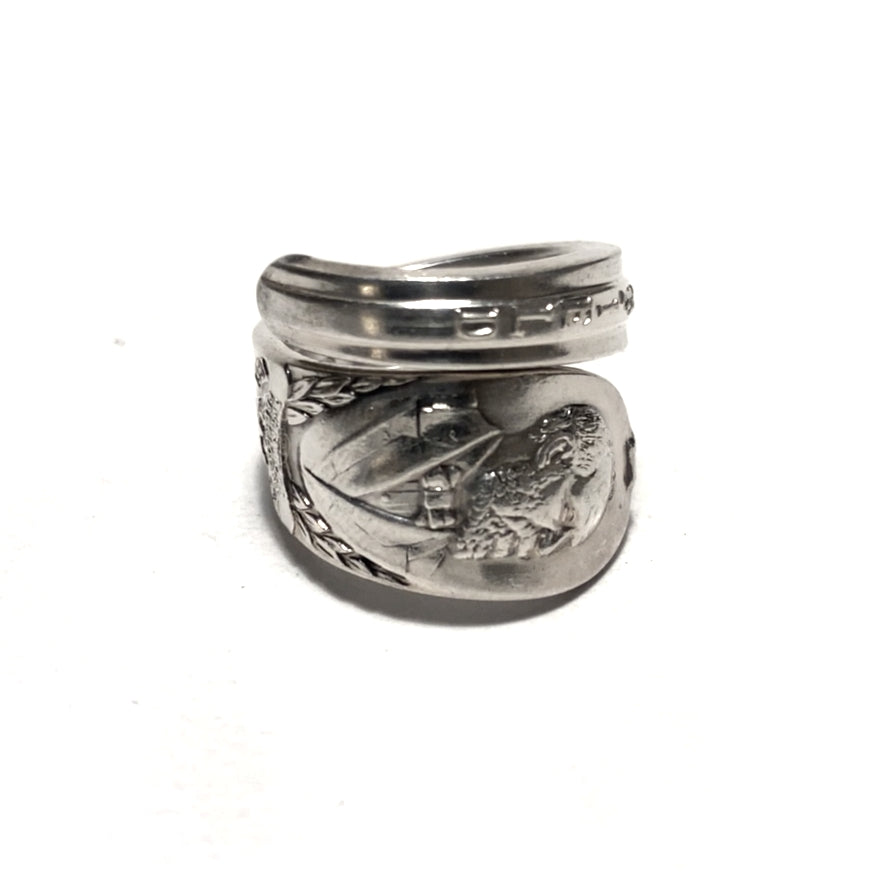 President Spoon Ring No. 3971 19号 James Garfield