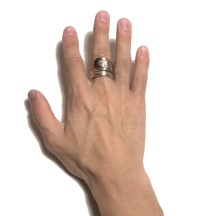 President Spoon Ring No. 4007 22号 Theodore Roosevelt