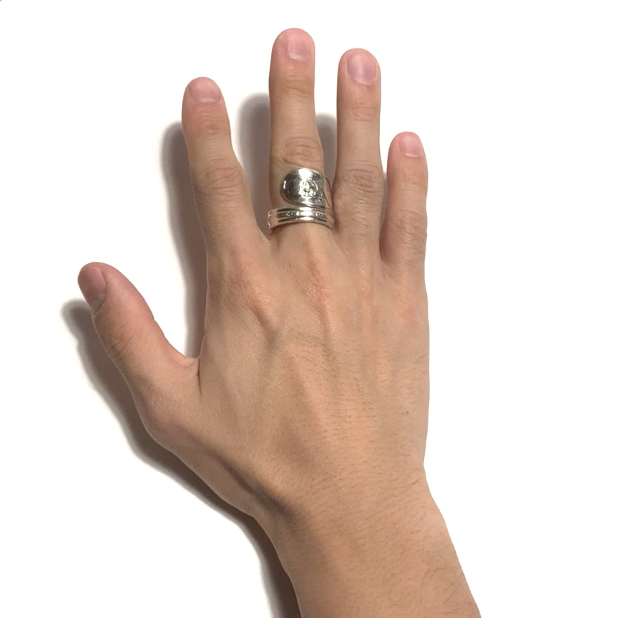 President Spoon Ring No. 4010 22号 John Quincy Adams