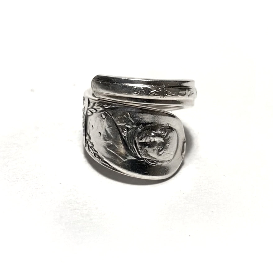 President Spoon Ring No. 4010 22号 John Quincy Adams