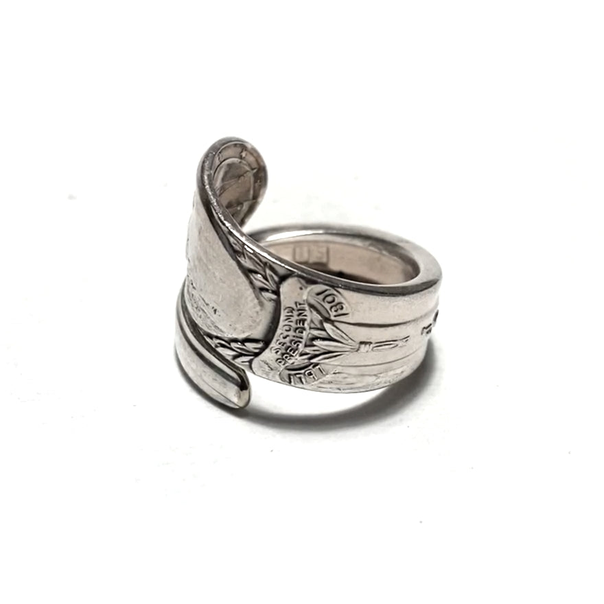 President Spoon Ring No. 4013 22号 John Adams