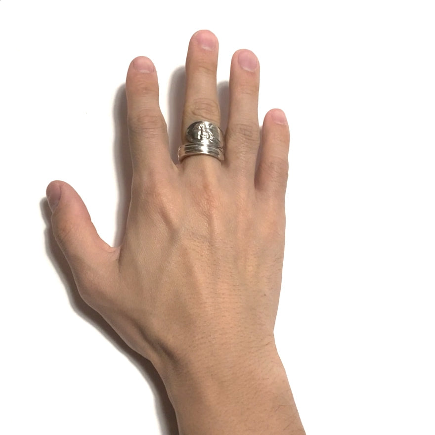 President Spoon Ring No. 4013 22号 John Adams
