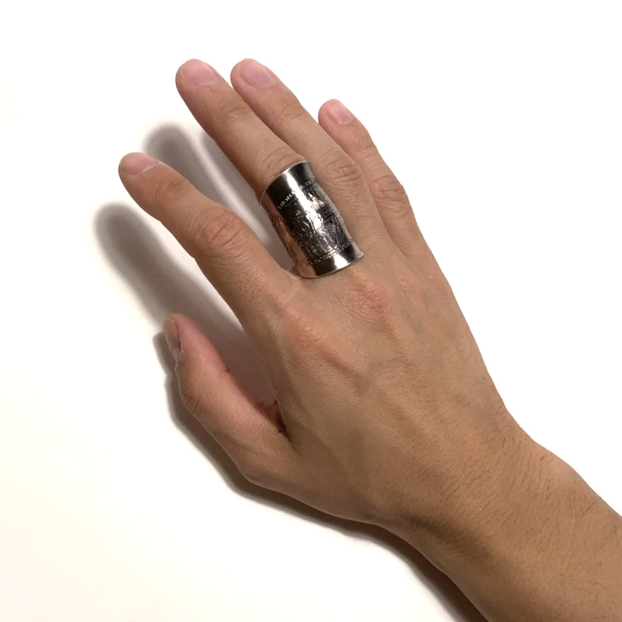 「つぼ」 Spoon Ring No.4175 20号