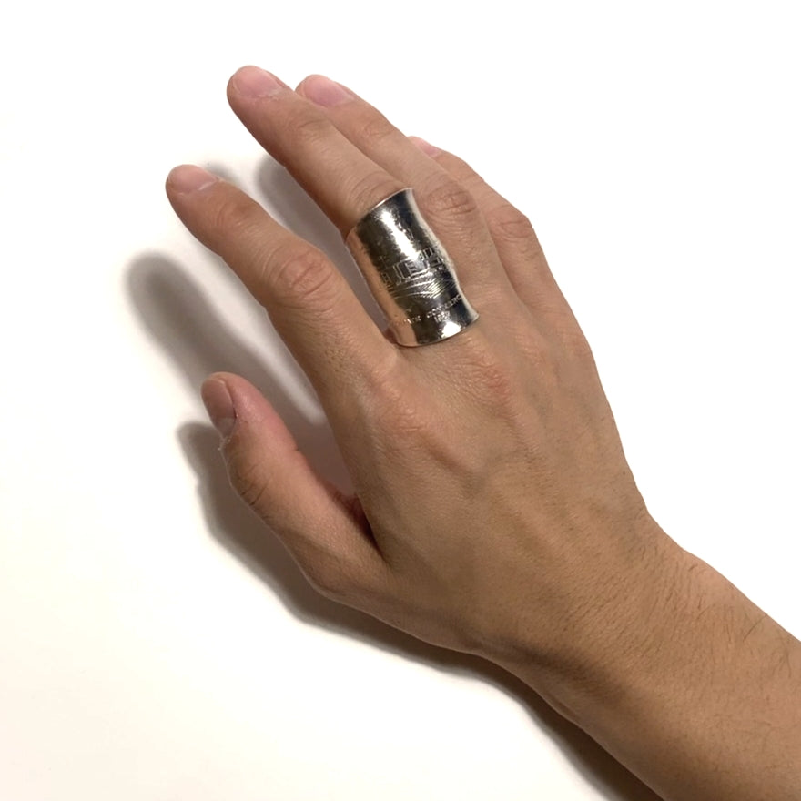 「つぼ」 Spoon Ring No.4176 21号