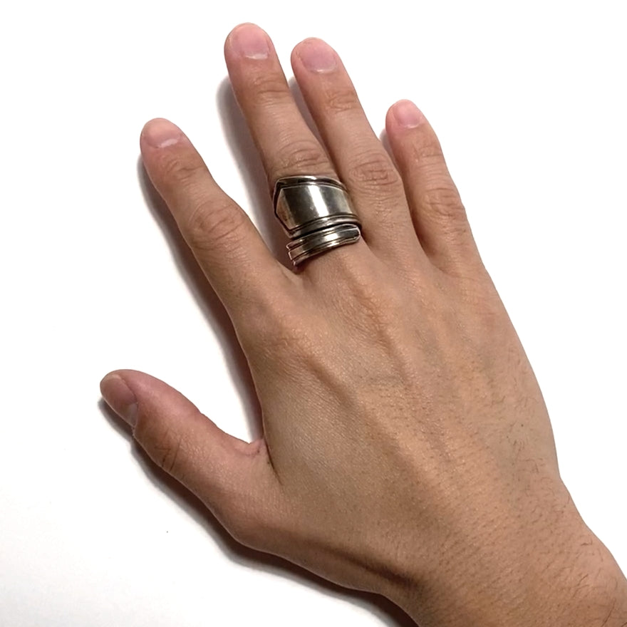 Spiral Spoon Ring No.4281 19号