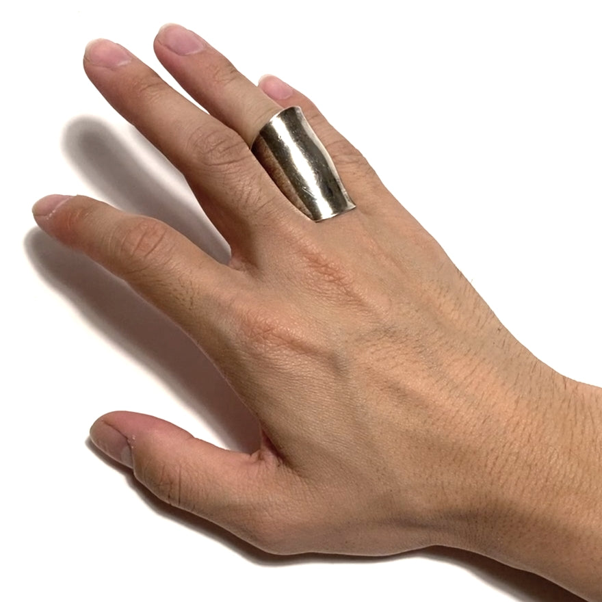 「つぼ」 Spoon Ring No.4645 18号