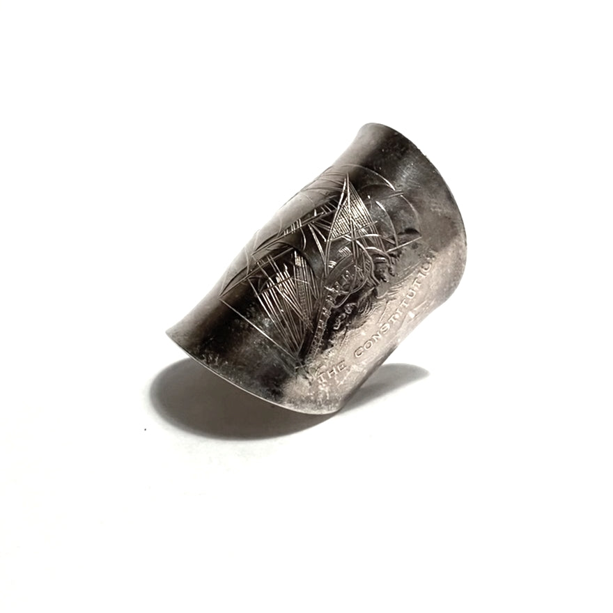 「つぼ」 Spoon Ring No.4661 20号