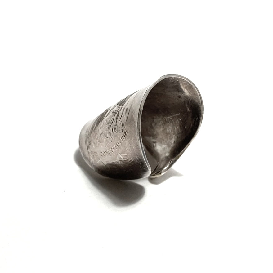 「つぼ」 Spoon Ring No.4661 20号