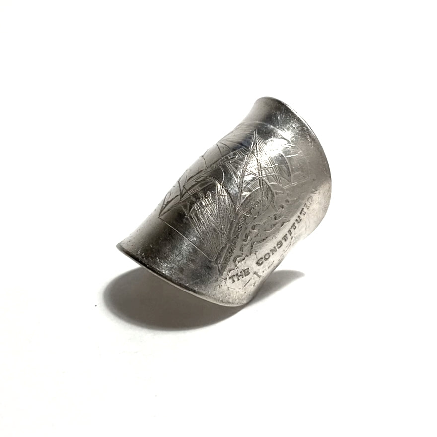 「つぼ」 Spoon Ring No.4662 19号
