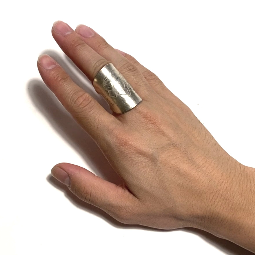 「つぼ」 Spoon Ring No.4662 19号