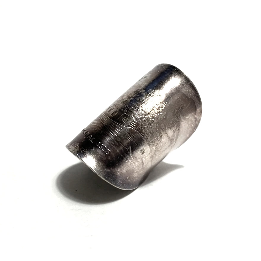 「つぼ」 Spoon Ring No.4665 19号