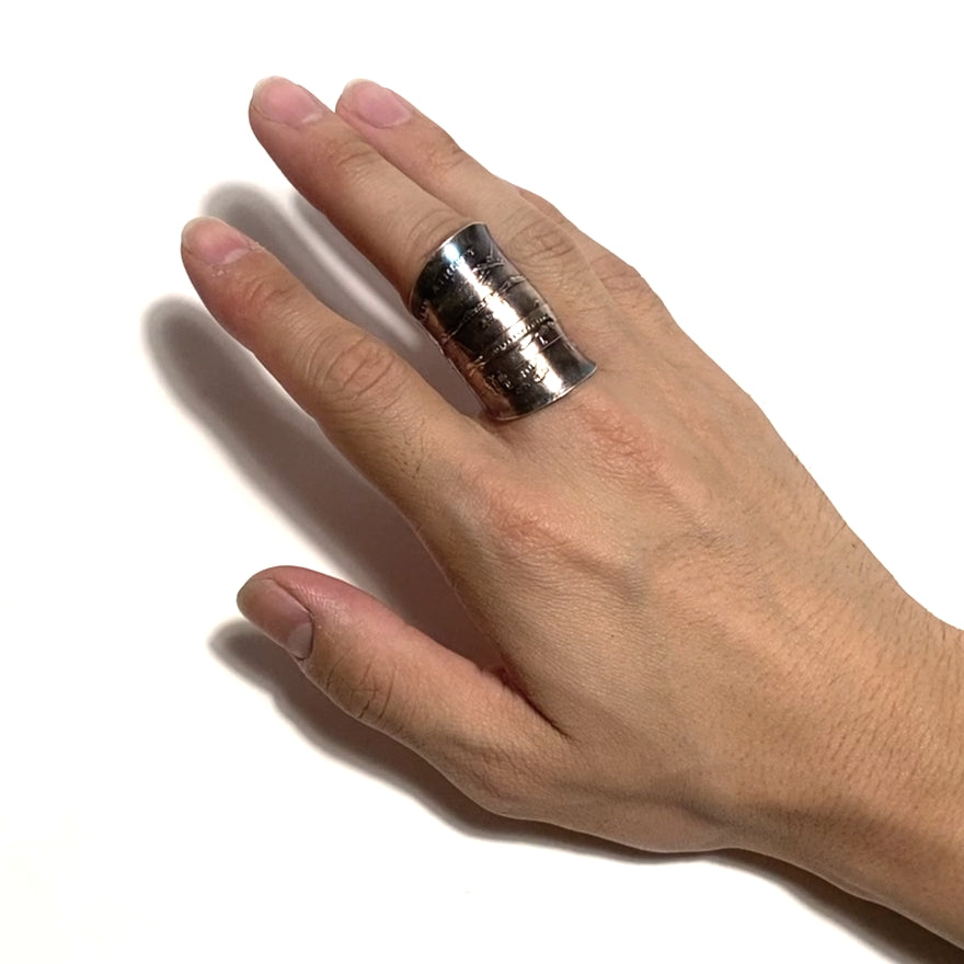 「つぼ」 Spoon Ring No.4666 19号