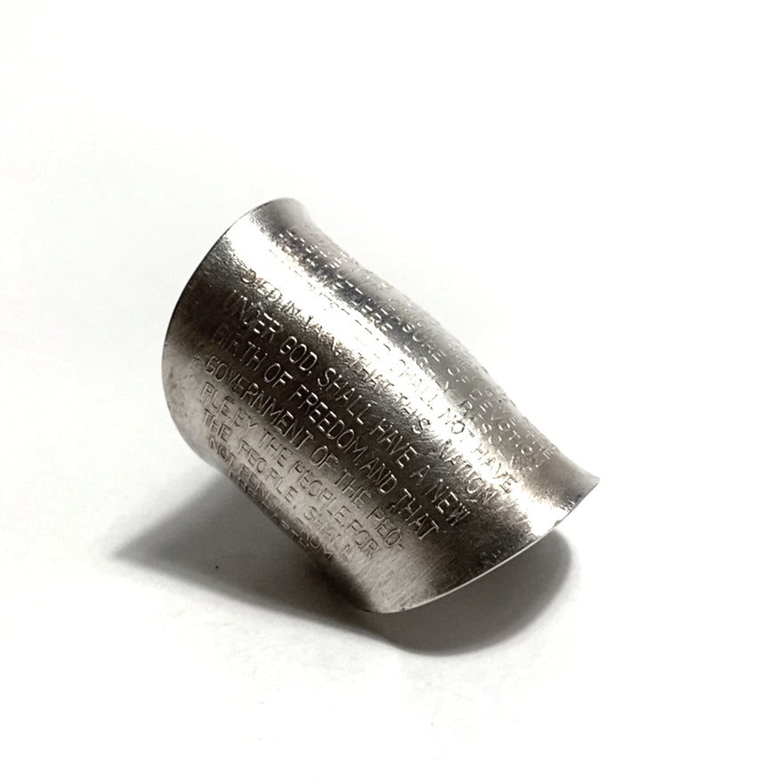 「つぼ」 Spoon Ring No.4668 19号