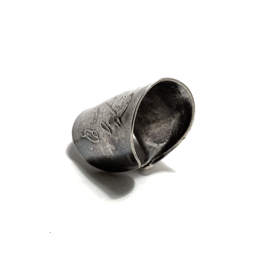 「つぼ」 Spoon Ring No.4671 19号
