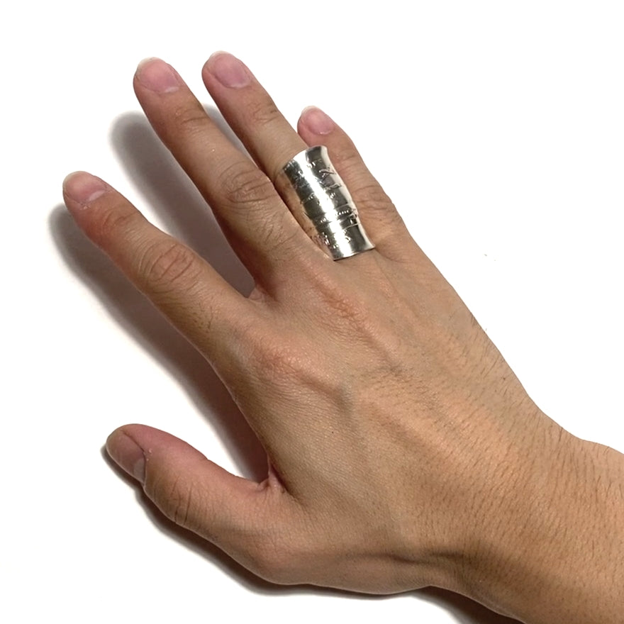 「つぼ」 Spoon Ring No.4672 19号