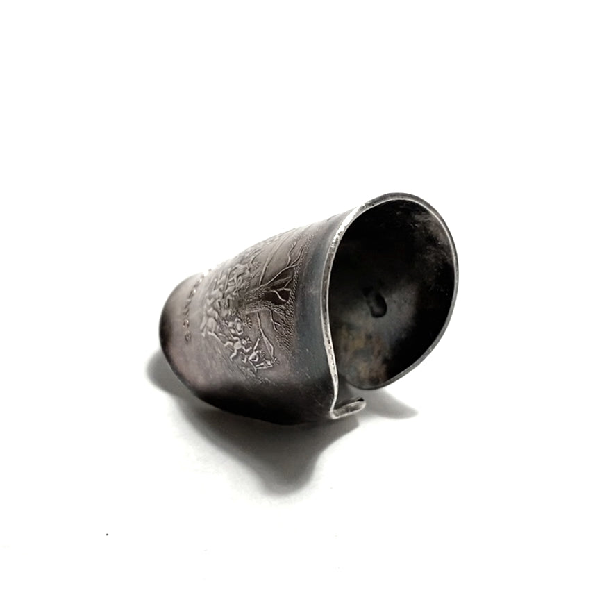 「つぼ」 Spoon Ring No.4674 19号