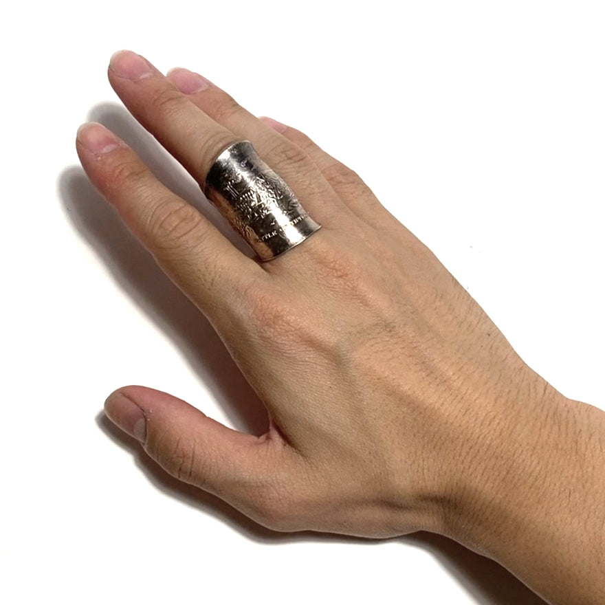 「つぼ」 Spoon Ring No.4674 19号