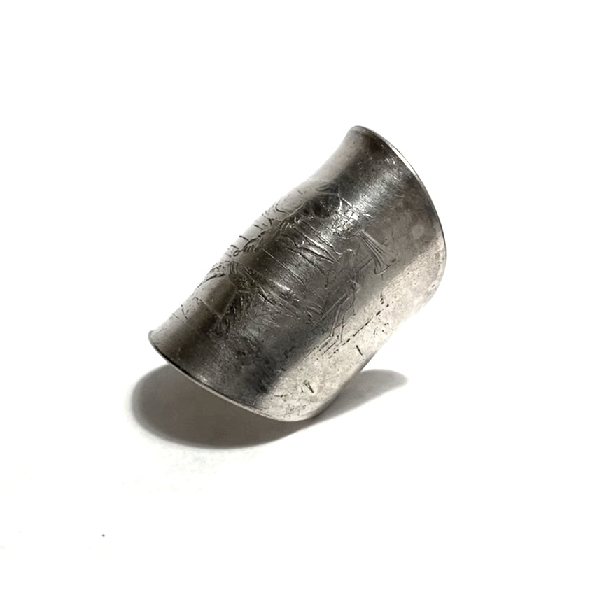 「つぼ」 Spoon Ring No.4676 18号