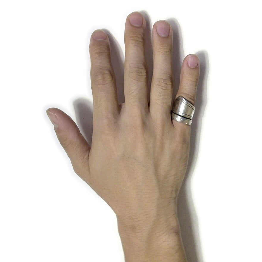 Spiral Spoon Ring No.5028 12号