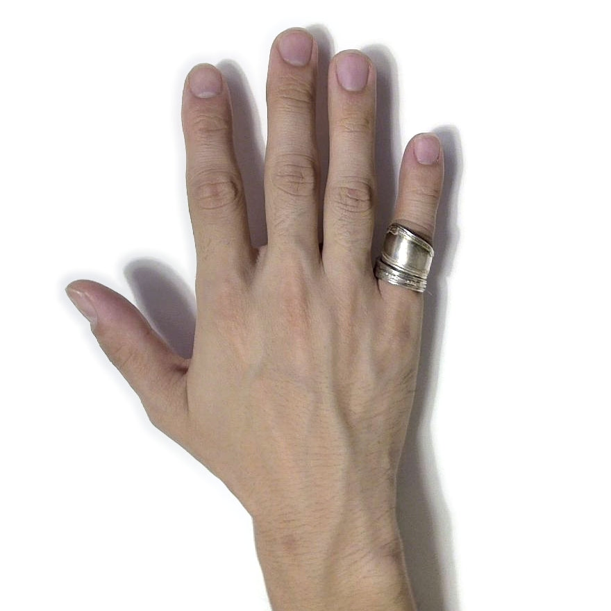 Spiral Spoon Ring No.5034 12号