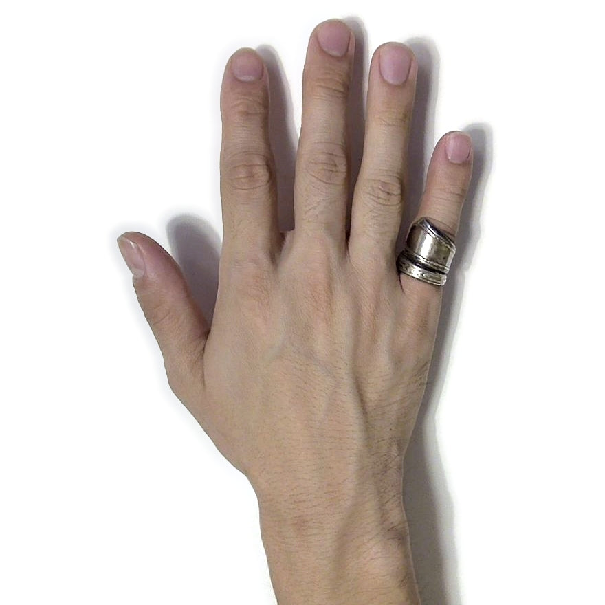 Spiral Spoon Ring No.5035 10号