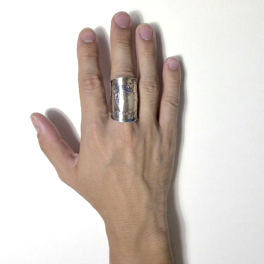 「つぼ」 Spoon Ring No.5532 22号