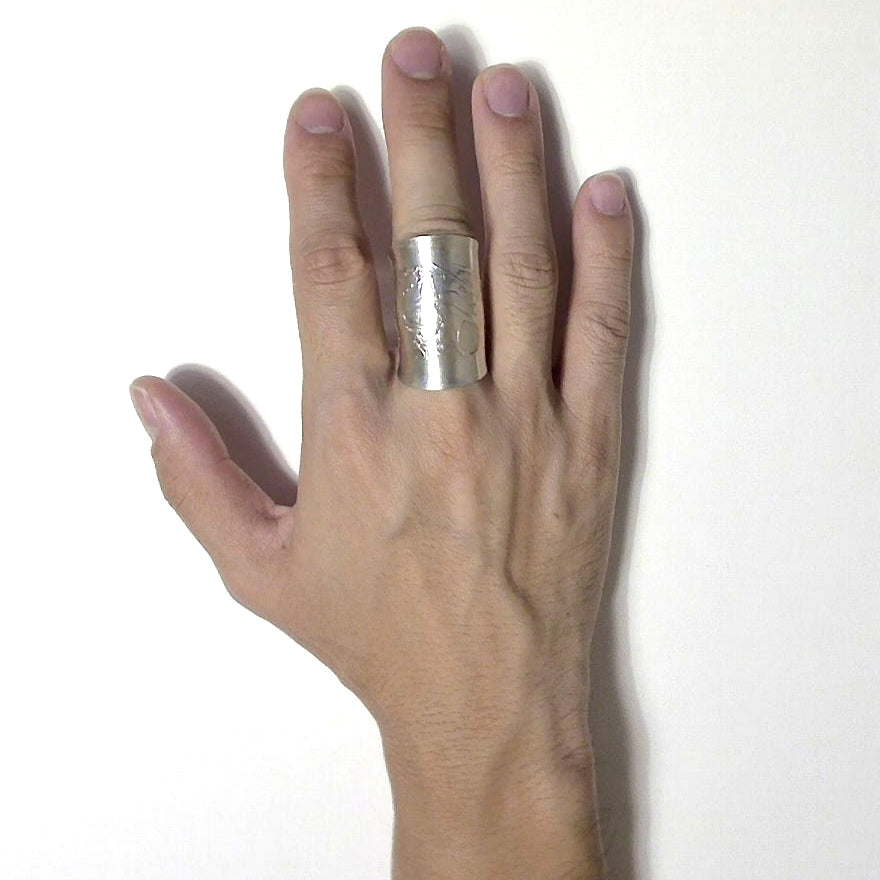 「つぼ」 Spoon Ring No.5535 21号