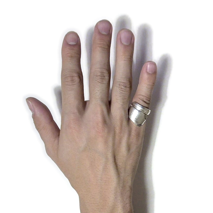 Spiral Spoon Ring No.6074 13号