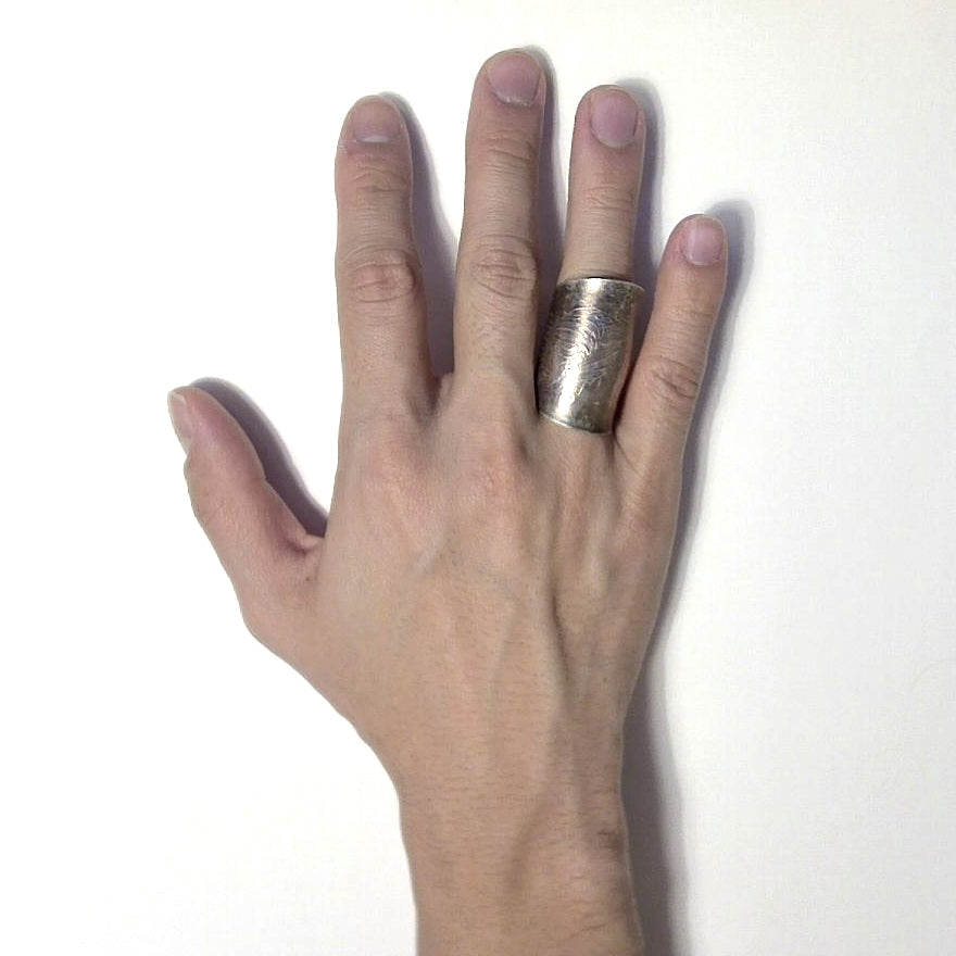 「つぼ」 Spoon Ring No.6181 17号