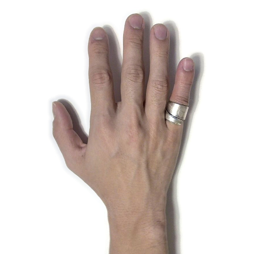 Spiral Spoon Ring No.6193 10号