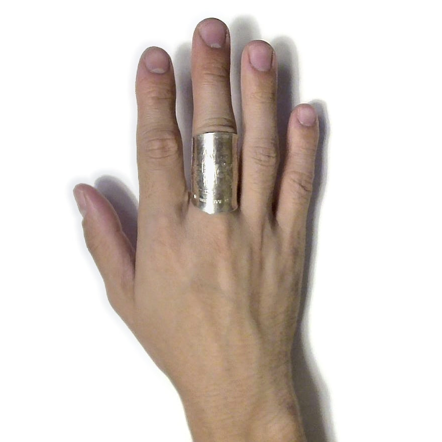 「つぼ」 Spoon Ring No.7010 18号