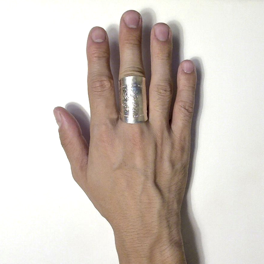 「つぼ」 Spoon Ring No.7011 20号