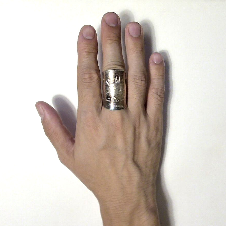 「つぼ」 Spoon Ring No.7013 19号