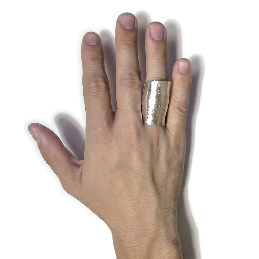 「つぼ」 Spoon Ring No.7014 18号