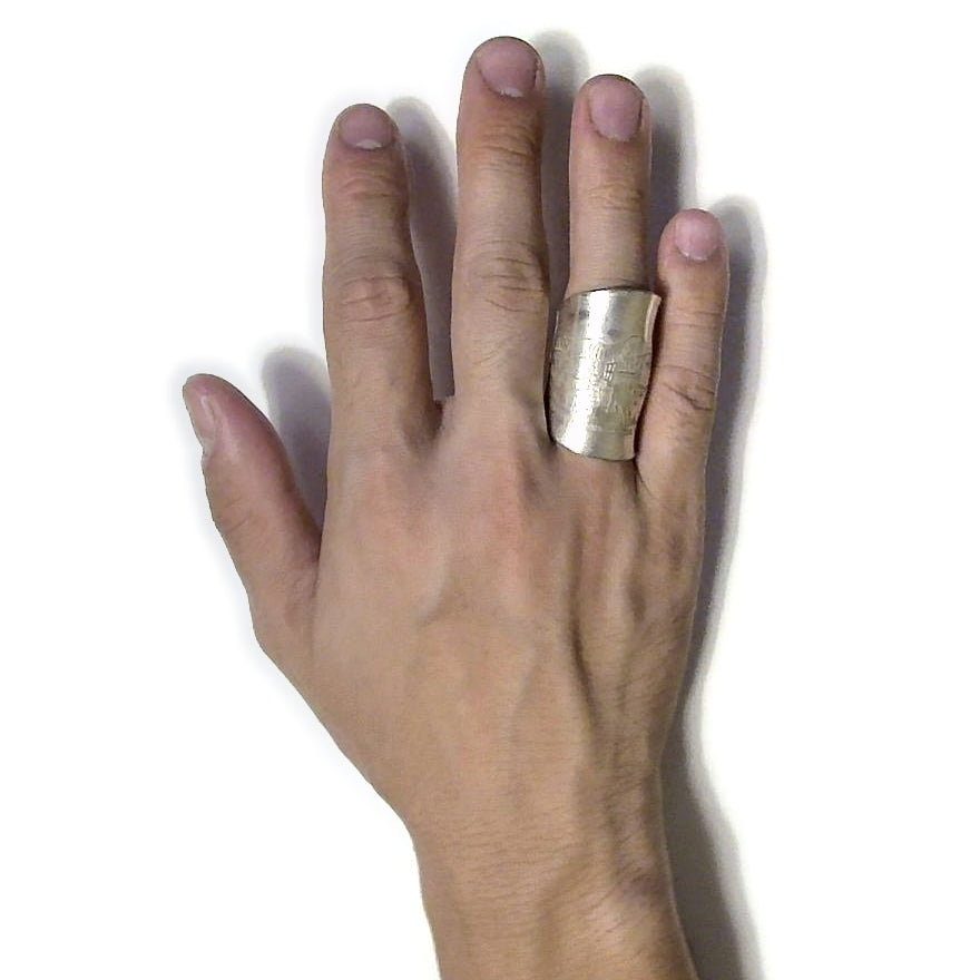 「つぼ」 Spoon Ring No.7016 17号