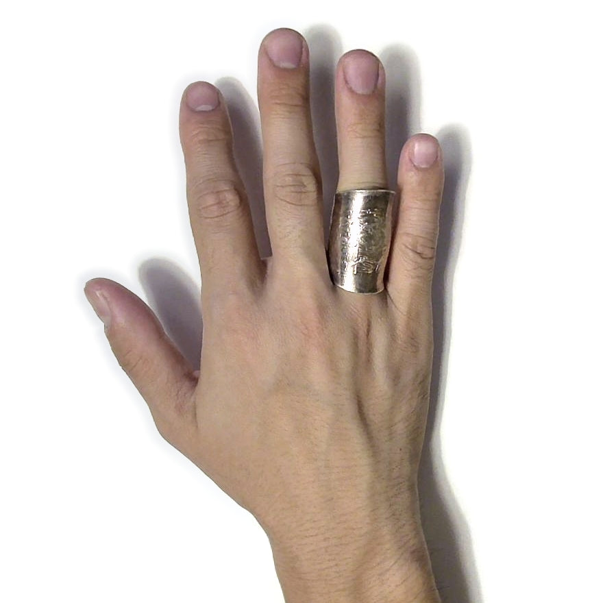 「つぼ」 Spoon Ring No.7018 18号