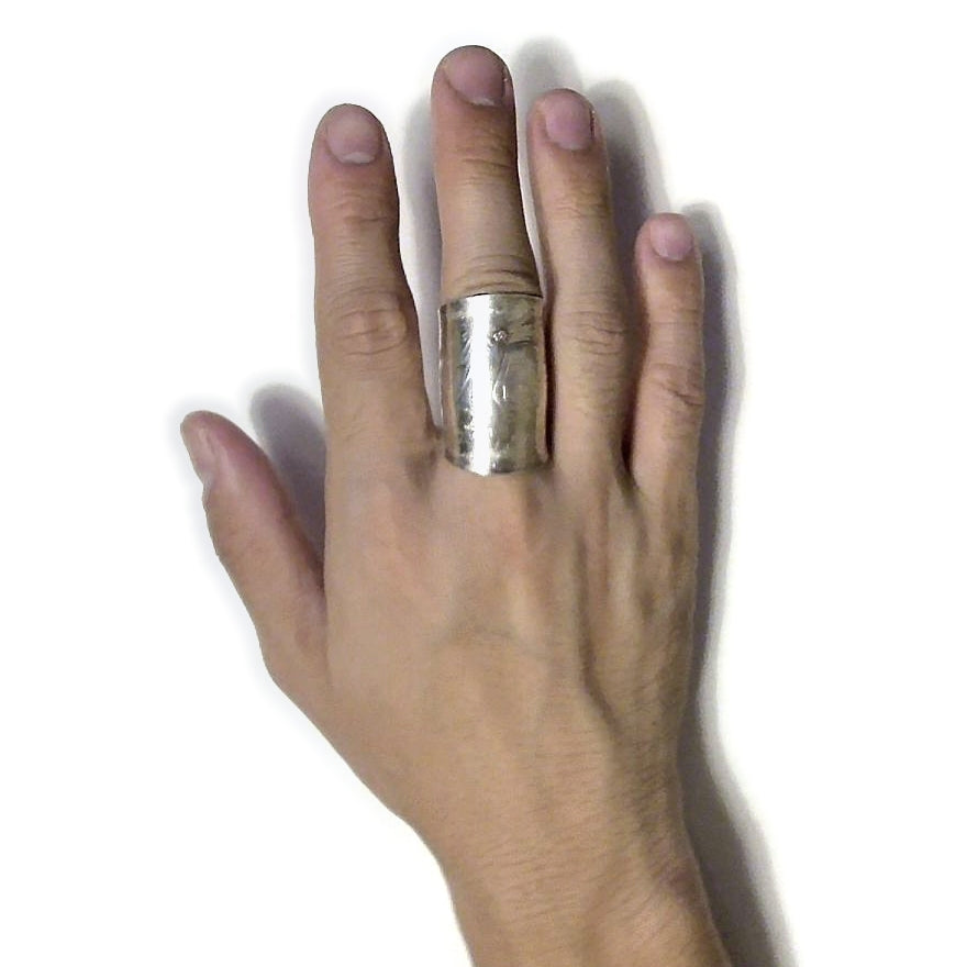 「つぼ」 Spoon Ring No.7020 20号