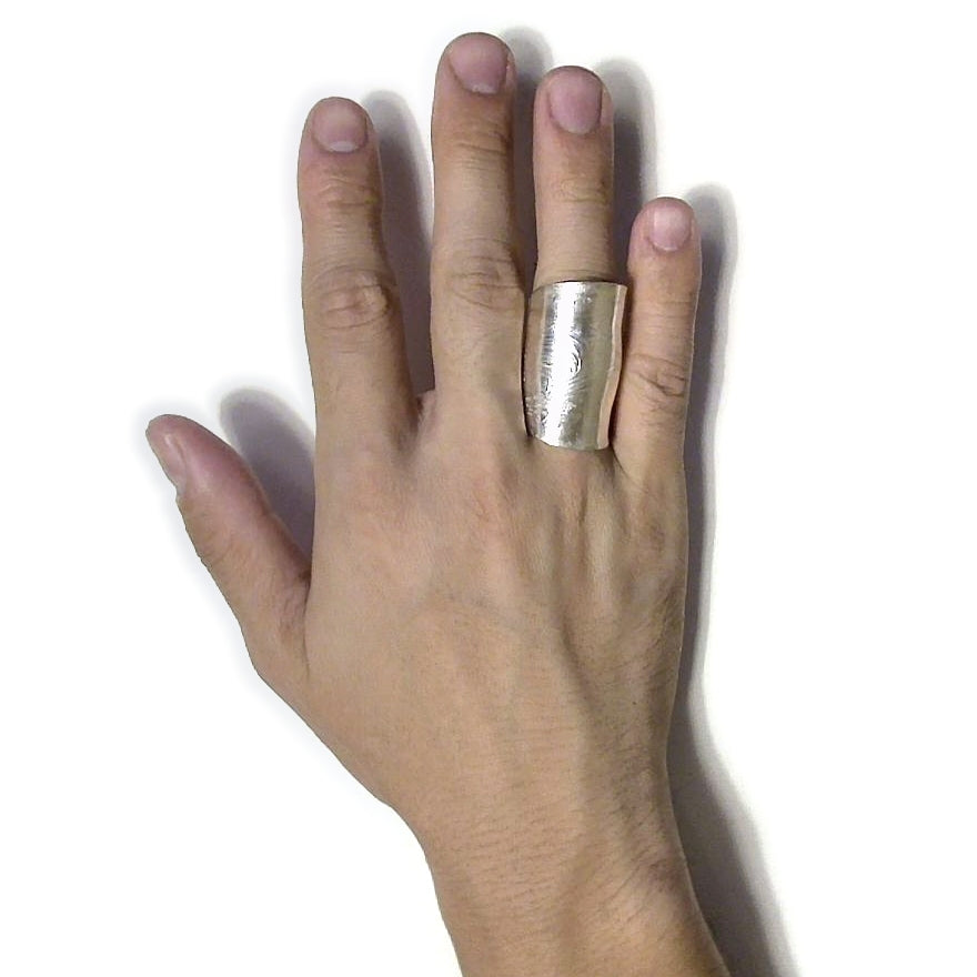 「つぼ」 Spoon Ring No.7026 18号