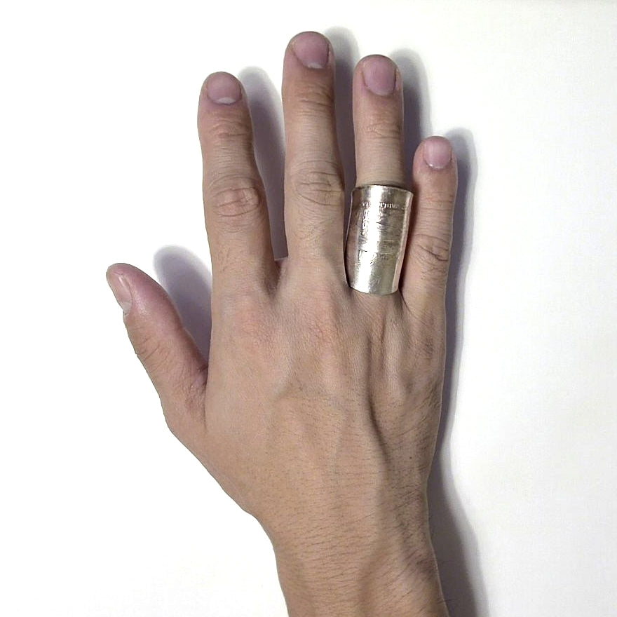 「つぼ」 Spoon Ring No.7029 17号