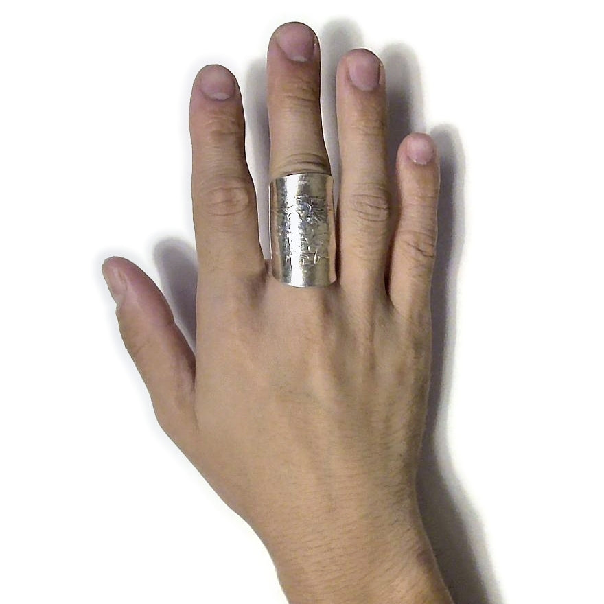 「つぼ」 Spoon Ring No.7037 20号
