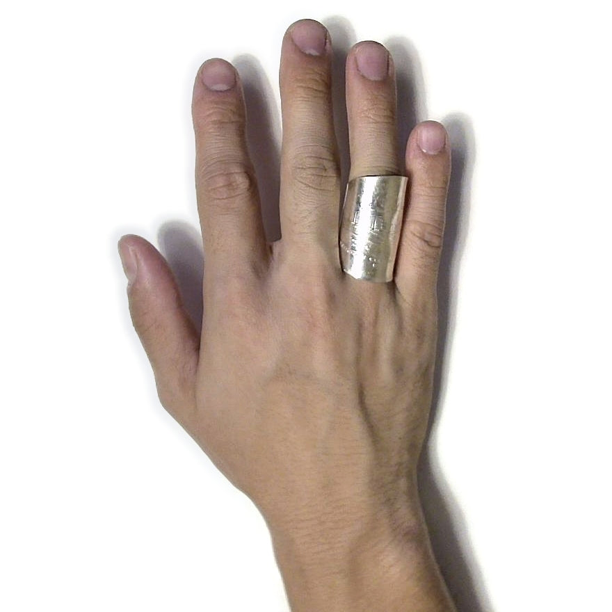 「つぼ」 Spoon Ring No.7046 17号
