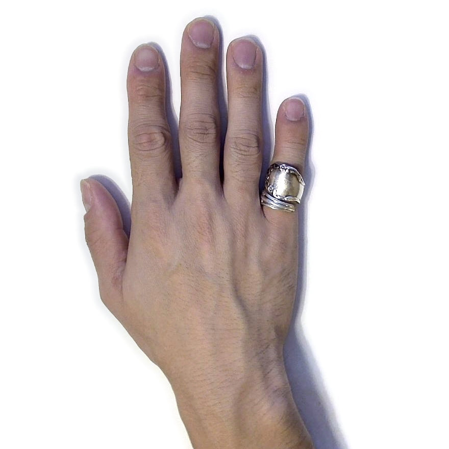 Spiral Spoon Ring No.7967 12号