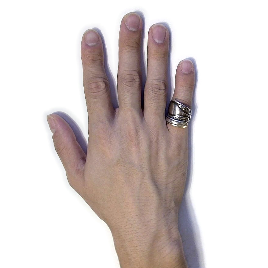 Spiral Spoon Ring No.7990 13号