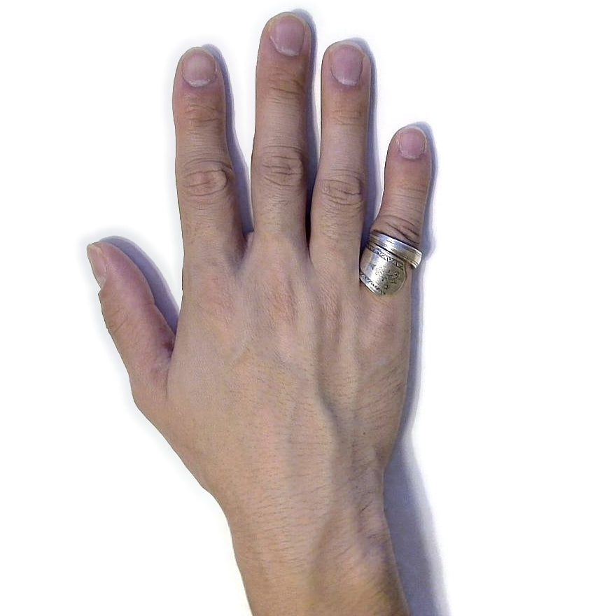 Spiral Spoon Ring No.8010 14号