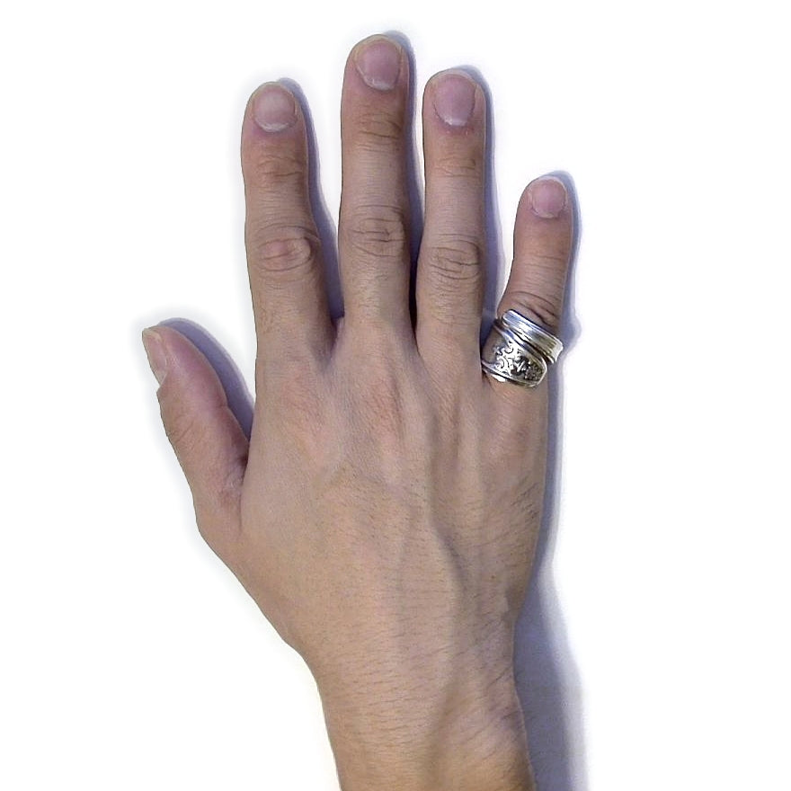 Spiral Spoon Ring No.8006 15号