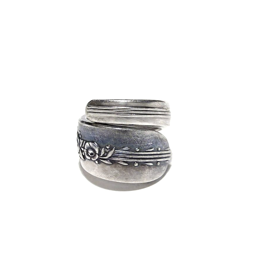 Spiral Spoon Ring　No.7987　14号