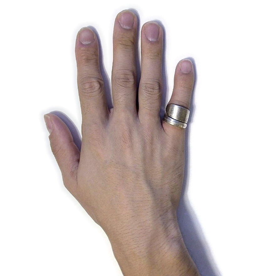 Spiral Spoon Ring　No.7966　10号