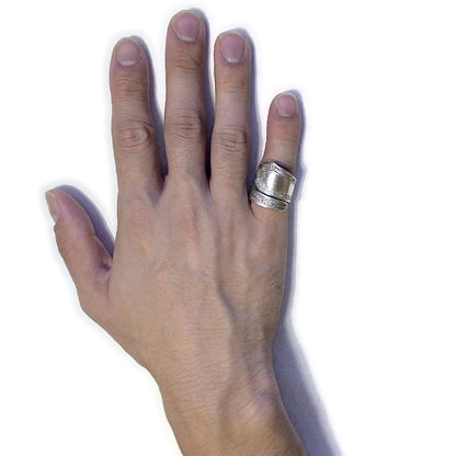 Spiral Spoon Ring　No.7963　11号